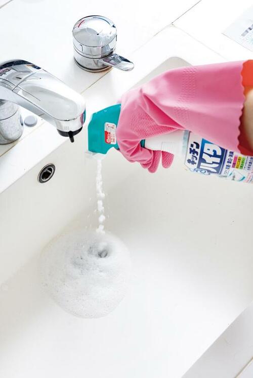 【おすすめ】どの排水口にも使える花王「キッチン泡ハイター」 イメージ3
