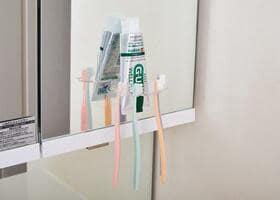 【ニトリorレック】掃除がラク＆清潔に保てる「歯ブラシホルダー」はどっち？｜『LDK』がテスト