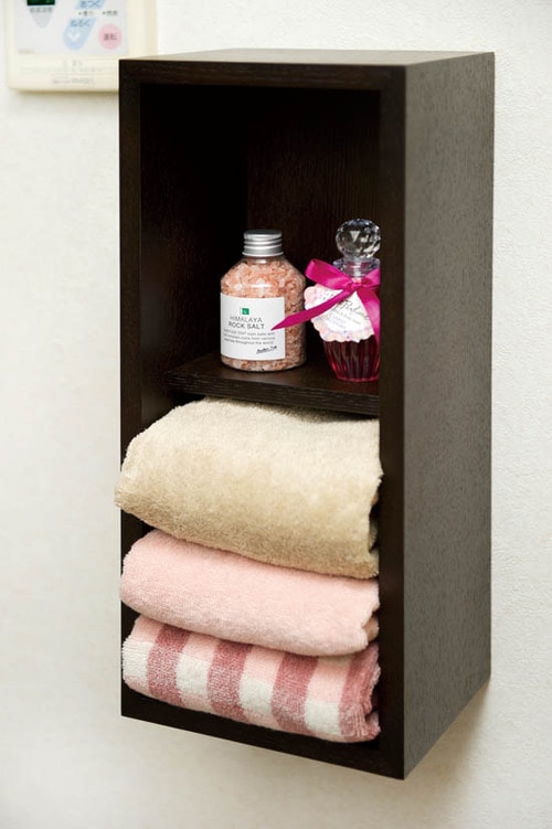 本格的な収納だって壁掛けでできるんです イメージ