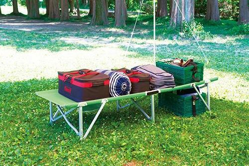 “キャンプコット”があればキャンプでも快眠！ イメージ3