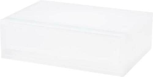 中身が見えて書類整理にぴったり 無印良品「ポリプロピレンケース」 イメージ