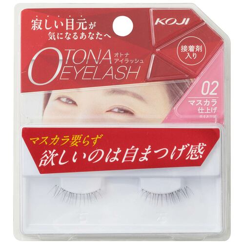 ナチュラルつけまつげおすすめ オトナアイラッシュ オトナアイラッシュ 02 マスカラ仕上げ イメージ