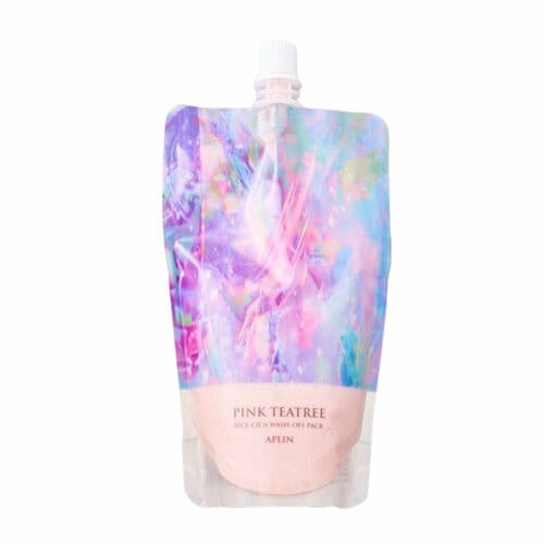 洗い流すパックおすすめ APLIN ピンクティーツリーライスシカウォッシュオフパック イメージ1