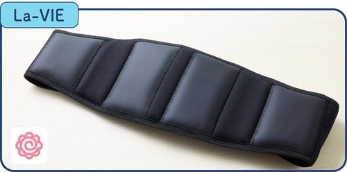 厚みのあるパットで巻きやすい EMS腹筋ベルトおすすめ イメージ