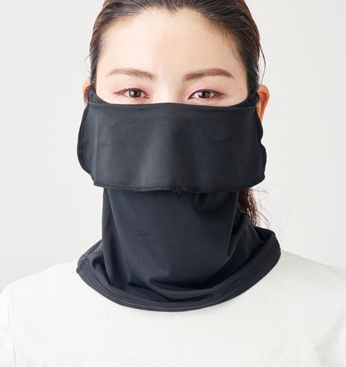 つけ心地：すっぽり覆えてやさしいつけ心地 UVカットフェイスカバーおすすめ イメージ