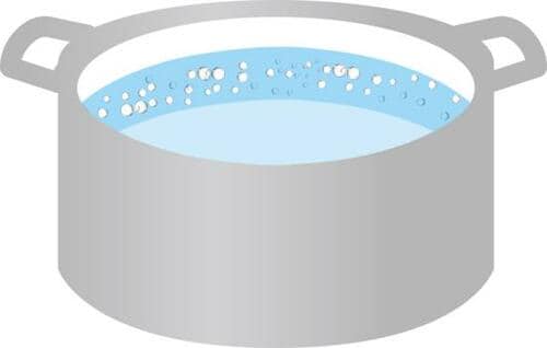 温度計がなくてもOK！油とお湯の温度の目安 イメージ5