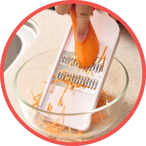 にんじん1本があっという間 キッチン用品おすすめ イメージ