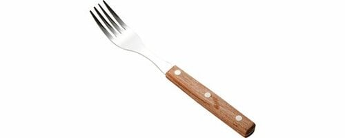 ニトリ:ステーキフォーク 木柄:カトラリー