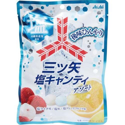 26位: サイダー味が塩でかき消されている「三ツ矢塩キャンディアソート」 塩飴おすすめ イメージ