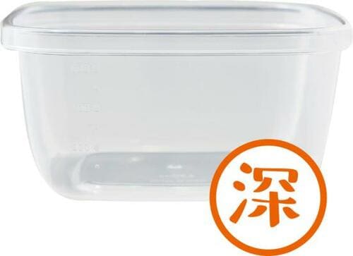 コツ1：耐熱容器は角型で少し深さのあるものを！ イメージ2