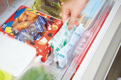 ワザ2:広がる仕切りとミニ仕切りを活用! 冷凍庫収納おすすめ イメージ9