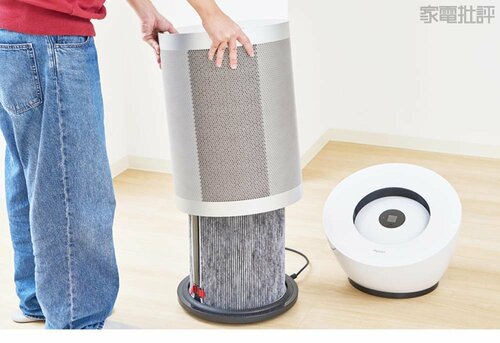 【メンテナンス】本体まわりにフィルターとお手入れがとてもカンタン! 空気清浄機おすすめ イメージ