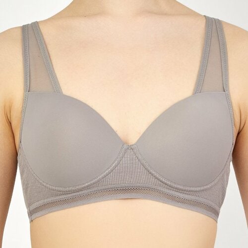 夏のブラジャーおすすめ グンゼ クールマジック 【軽くて涼しい】ノンワイヤーブラジャー イメージ2