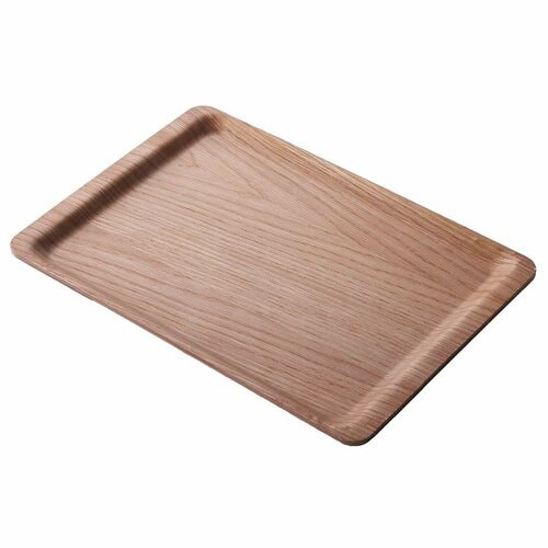 無印のキッチンツールおすすめ 無印良品 木製 すべりにくい薄型トレー 小 イメージ