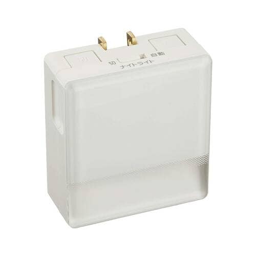 防災グッズおすすめ 東芝ライテック LED保安灯センサ付ナイトライト NDG9632(WW) イメージ1