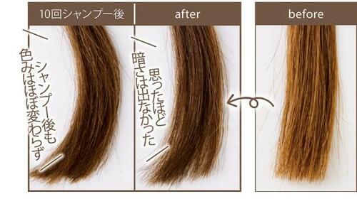 ブラウン強めのリーゼ「泡カラー ソフトグレージュ」 イメージ