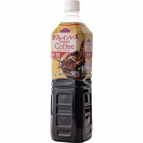 カフェインレスでこのコクは大満足！ イオン（トップバリュ）「カフェインレスオリジナルコーヒー無糖」 イメージ