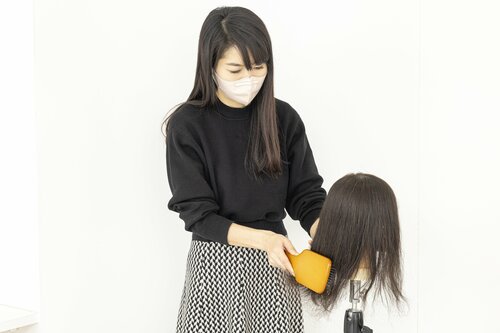  テスト４：まとまりのよさ（5点） ヘアブラシおすすめ イメージ