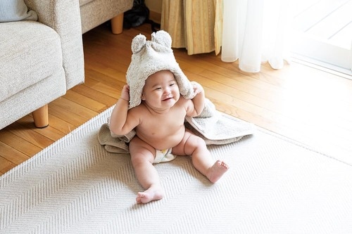 小さいころから使いやすく肌触りもgood 赤ちゃん用バスタオルおすすめ イメージ