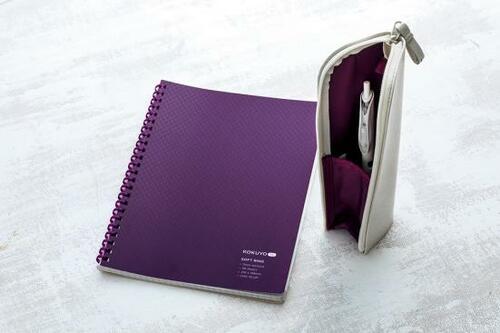 ツートーンカラーで組み合わせて！ KOKUYO ME「ペンケース／ソフトリングノート」 イメージ
