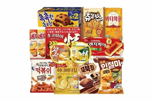 初めて試すなら「韓国お菓子のセット」が便利です! 韓国お菓子おすすめ イメージ