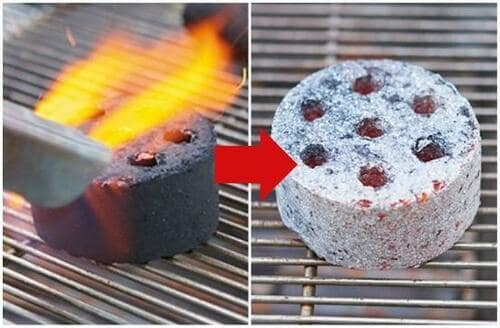 ［ミニラウンドストーブの魅力①］ 18秒でスピーディに着火 イメージ