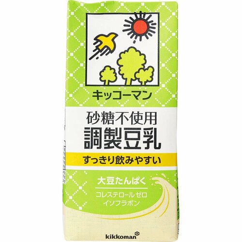 豆乳おすすめ キッコーマン 砂糖不使用 調製豆乳 イメージ1