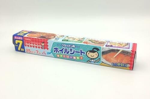 【シリコン加工1位】クレハ キチントさん フライパン用ホイルシート イメージ