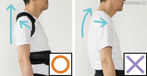 姿勢サポーターとは? 姿勢サポーターおすすめ イメージ