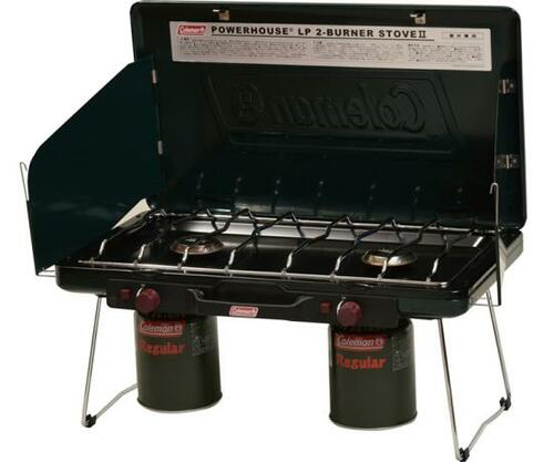 コールマン:パワーハウスLPツーバーナーストーブII:アウトドアグッズ