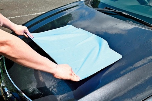 洗車吸水クロスおすすめ ビバホーム PVA 洗車クロス大 BL イメージ2