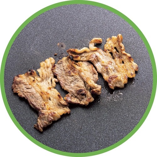 見た目だけじゃない、焼き上がりもいい感じ 焼肉プレートおすすめ イメージ