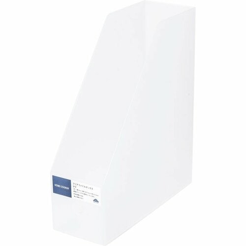 イオン:ホームコーディ クリアファイルボックス タテ クリア:収納