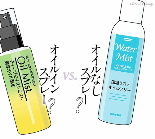 Q.乾燥でファンデがパサパサしてきた！ とりあえずのうるおい補給には？ お直し美人はどっち！？おすすめ イメージ