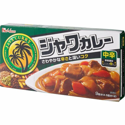 カレールーおすすめ ハウス食品 ジャワカレー 中辛 イメージ1