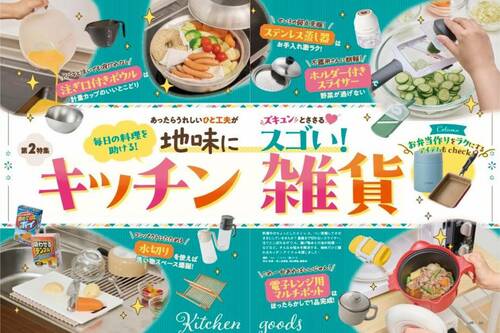 LDK5月号は「しごできすぎる」キッチン雑貨を大検証 イメージ
