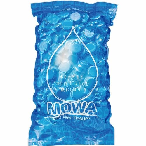 大黒工業「圧縮おしぼり MOWA」 イメージ