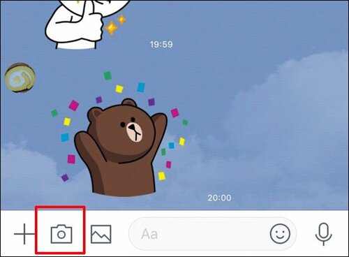 その場で撮った画像をサクッと送る