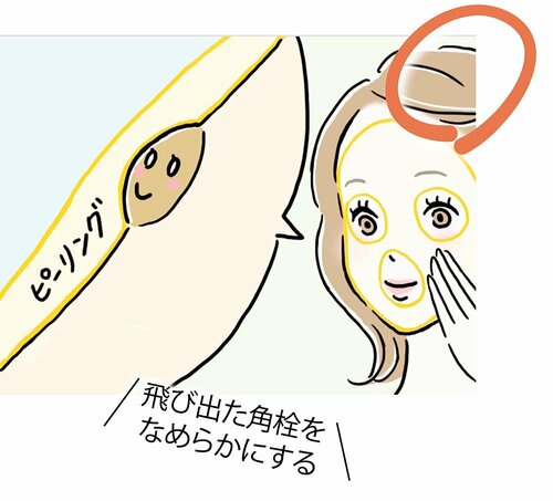 毛穴に詰まった角栓はどうしたらいい? イメージ2