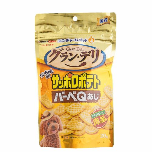 犬用おやつおすすめ ユニ・チャーム グラン・デリ ワンちゃん専用 サッポロポテトバーベＱあじ イメージ