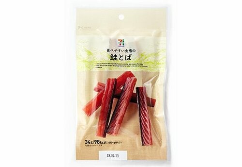 セブンプレミアム:鮭とば 34g:おつまみ