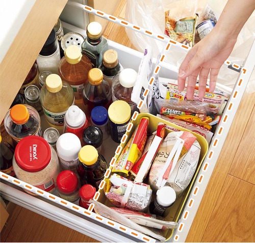 片付けルール1:ストックエリアを決めて適正量に イメージ