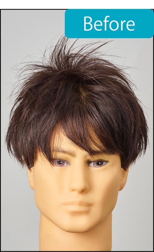 【再整髪のしやすさ】 メンズヘアワックスおすすめ イメージ