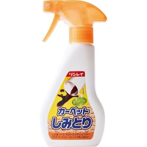 叩くだけでキレイに! リンレイ「かんたんカーペットしみとり」 イメージ