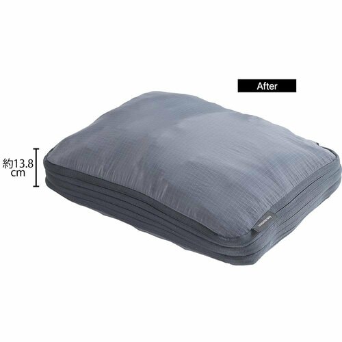荷物を圧迫する着替えがいっぱい入ってコンパクトに 圧縮バッグ・圧縮袋おすすめ イメージ2