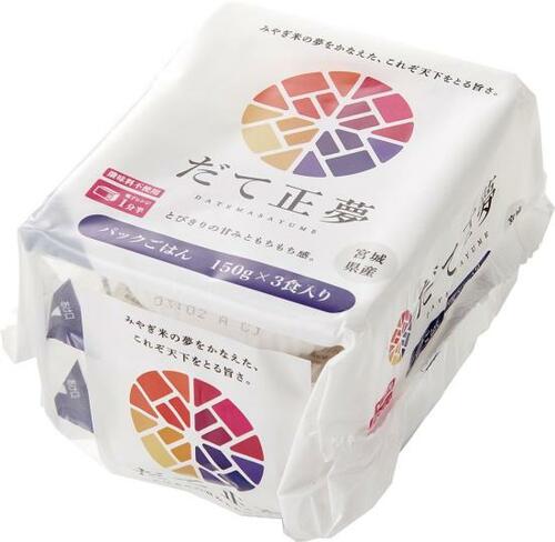 C評価: パック特有の香りが微妙 アイリスオーヤマ「だて正夢」 イメージ