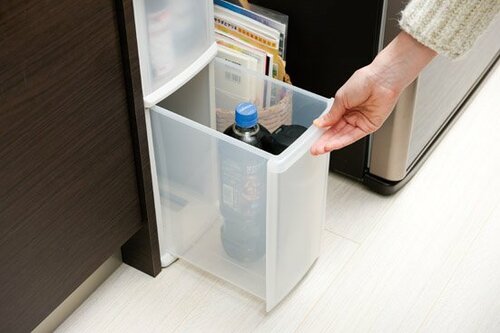 デッドスペースを有効活用隙間はストックにちょうどいい イメージ