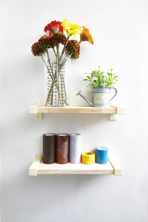 5分で取り付けられるちょい置き棚を作る イメージ