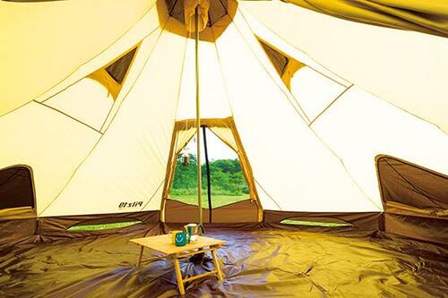 ［ポイント②］着脱可能なグランドシート イメージ