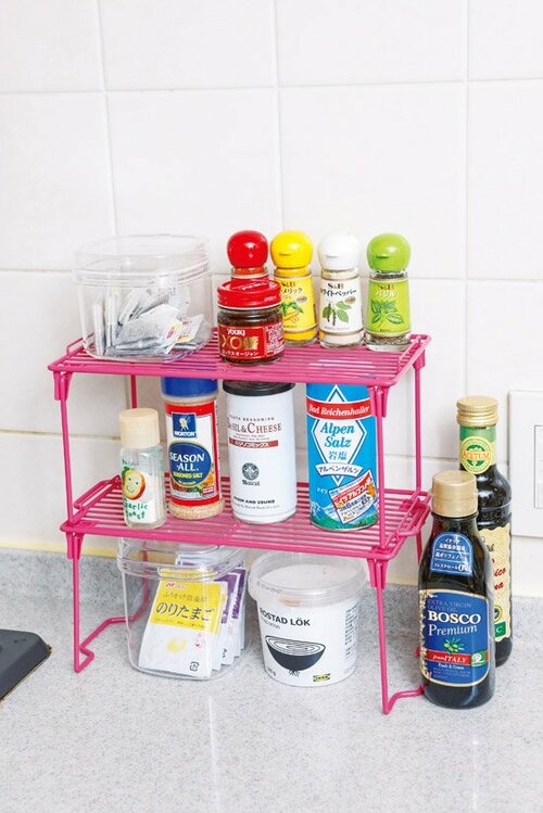 100均でも頑丈！小さなラックが作れます イメージ